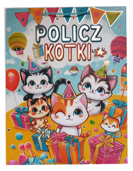 TORBA PREZENTOWA POLICZ KOTKI URODZINY 31 X 40 X 12 CM
