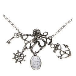 NASZYJNIK OŚMIORNICA  PIRATKA  PIRATKI KORSARZ