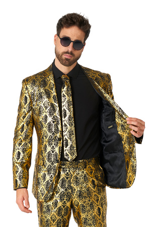 GARNITUR MĘSKI CZARNY WĄŻ OPPOSUITS 