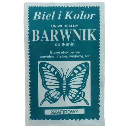BARWNIK DO TKANIN SZAFIROWY 1 szt.
