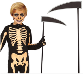 KOSA Z PIANKOWĄ KOŃCÓWKĄ CZARNA 80 CM