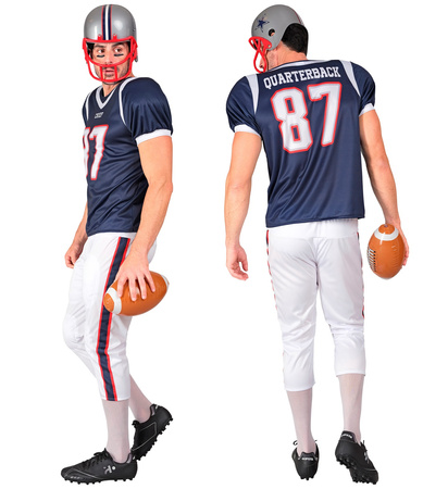 STRÓJ FOOTBOLISTA AMERYKAŃSKI