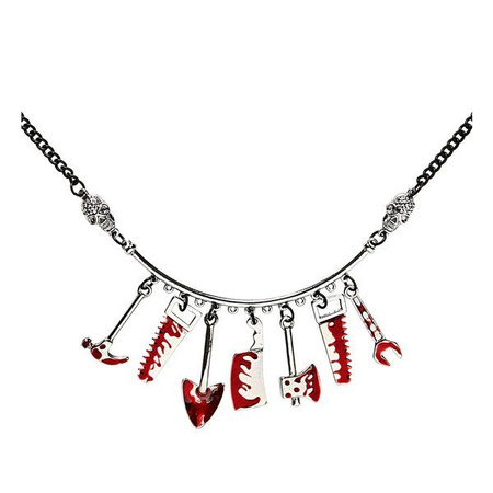 NASZYJNIK ZAKRWAWIONE NARZĘDZIA