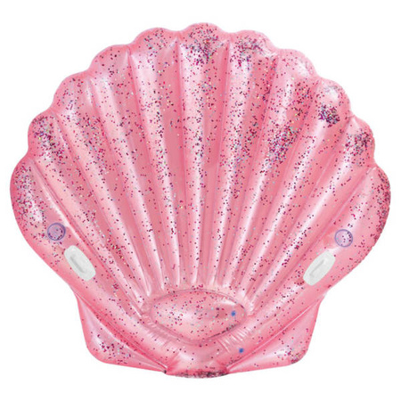 MATERAC DO PŁYWANIA BROKATOWA MUSZLA