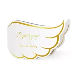 ZAPROSZENIA NA CHRZEST ŚWIĘTY SKRZYDŁA