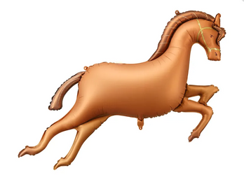 BALON FOLIOWY KOŃ 125 X 100 CM