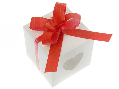 Wstążki ściągane, czerwony, 1cm (1 op. / 50 szt.)