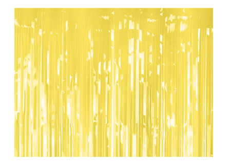 KURTYNA JASNY ŻÓŁTY 100 X 200 CM