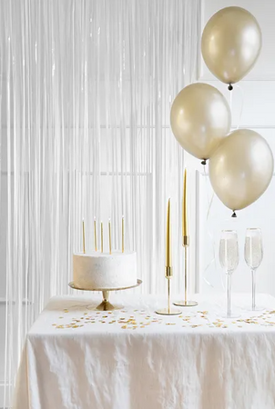 KURTYNA BIAŁA 100 X 200 CM