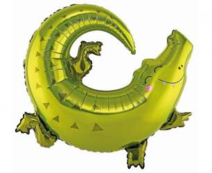 BALON FOLIOWY KROKODYL 80X71 CM