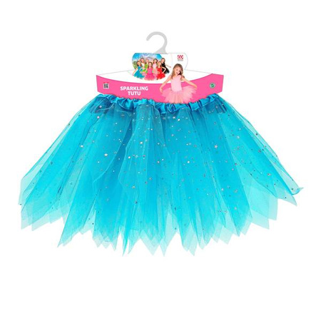 TUTU SCINTILLANTE AZZURRO 30 cm