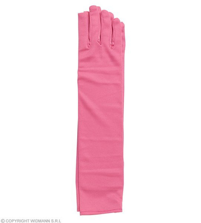 RĘKAWICZKI NEONOWE RÓŻOWE 40CM