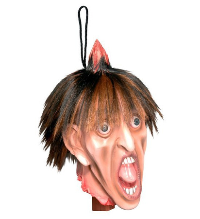 ODCIĘTA GŁOWA PRZEBITA KOŁKIEM