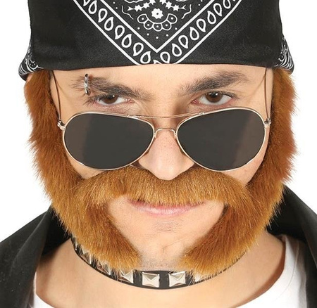 BOKOBRODY Z WĄSEM BRĄZ