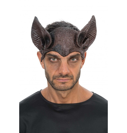OPASKA GŁOWA NIETOPERZA HALLOWEEN