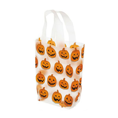 TOREBKI NA SŁODYCZE DYNIE 14X30CM 6 SZT.