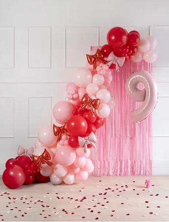 BALONY LATEKSOWE PASTEL JASNY RÓŻOWY 25 SZT 43 CM