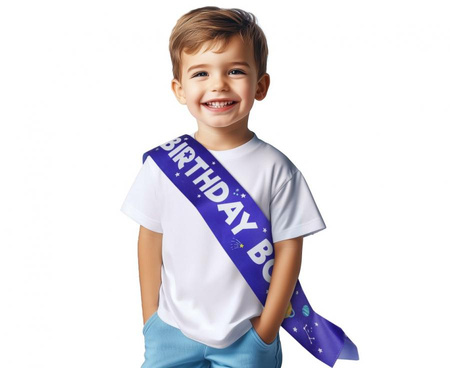 SZARFA URODZINOWA KOSMOS 10X150 CM