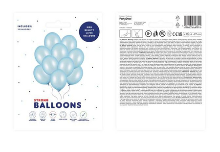 BALONY STRONG 27 CM BŁĘKITNY