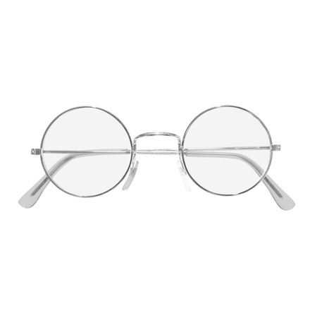 OKULARY SREBRNE OKRĄGŁE 
