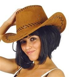 KAPELUSZ KOWBOJA BRĄZOWY