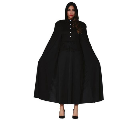 CAPE WITH HOOD, 135 CM