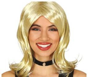 PERUKA DŁUGIE WŁOSY BLOND