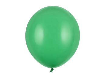 BALONY LATEKSOWE PASTELOWY SZMARAGDOWA ZIELEŃ 43 CM 25 SZT
