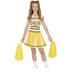 STRÓJ ŻÓŁTA CHEERLEADERKA
