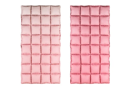 BALON FOLIOWY KURTYNA RÓŻOWA OMBRE 72 X 143 CM