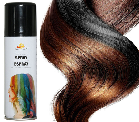 SPRAY DO WŁOSÓW CZARNY 125 ML