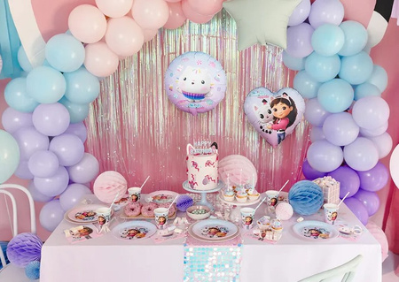 BALON FOLIOWY OKRĄGŁY ŁAKOTEK 45 CM 