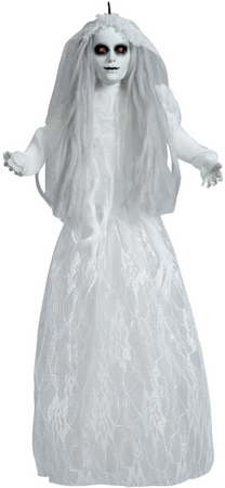 ZWISAJĄCA MARTWA PANNA MŁODA 50 CM HALLOWEEN