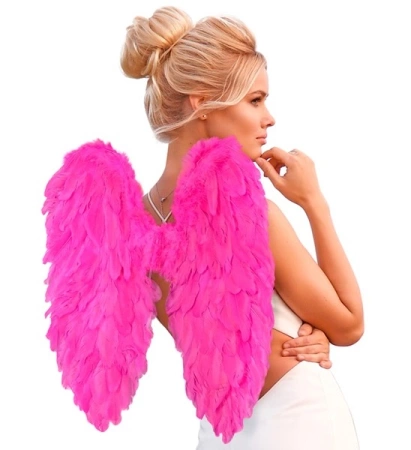 Skrzydła różowe 50x50 cm wieczór panieński