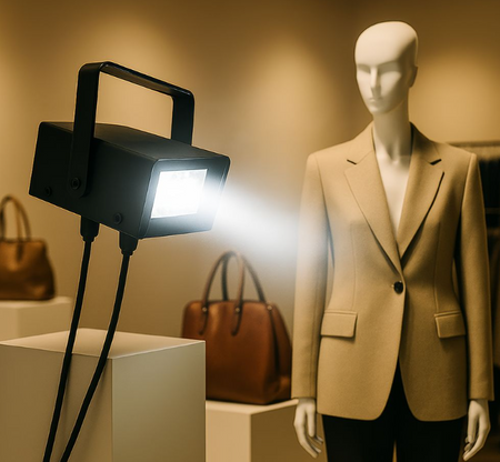 LAMPA BŁYSKOWA 12X8X5 CM 35W HALLOWEEN