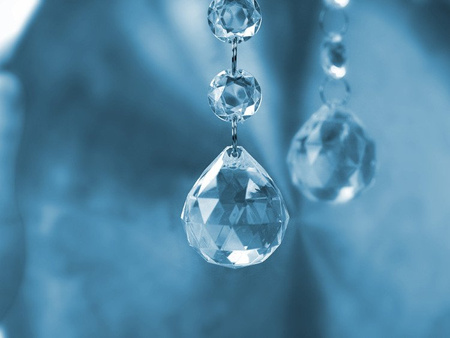 Zawieszki Kule, bezbarwny, 32 x 34mm (1 karton / 30 op.) (1 op. / 5 szt.)