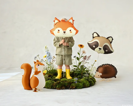  BALON FOLIOWY WIEWIÓRKA 51 X 59 CM