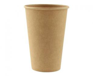 KUBEK NATURALNY BEŻOWY 375 ML 6 SZT.