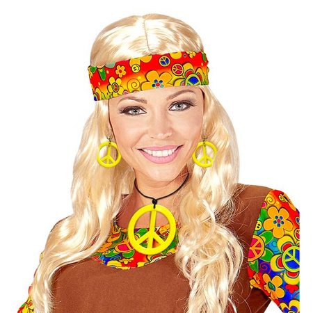 ZESTAW BIŻUTERII HIPPIS ŻÓŁTY