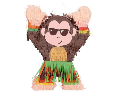 Piniata Małpka 39,5 x 10 x 27,5 cm małpa aloha safari