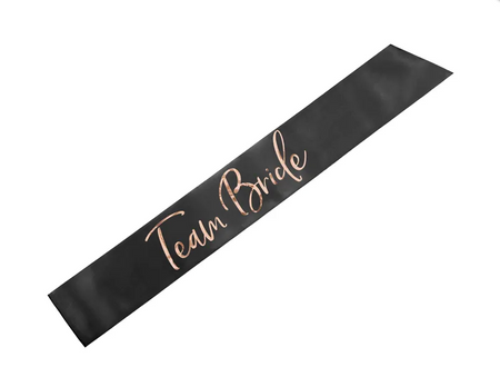 SZARFA CZARNA TEAM BRIDE 75 CM 