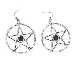 KOLCZYKI GOTYCKIE GWIAZDY