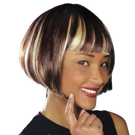 Peruka Michelle krótki bob pasemka