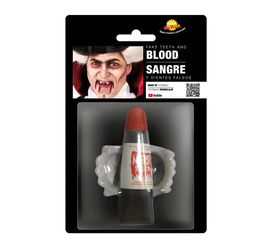 ZESTAW WAMPIRA ZĘBY + KREW