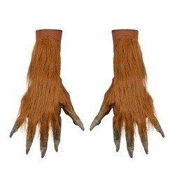 RĘKAWICZKI ŁAPY WILKOŁAKA BRĄZOWE