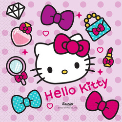 SERWETKI HELLO KITTY 33 CM 20 SZT.