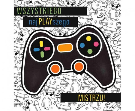 KARTKA URODZINOWA DLA GRACZA