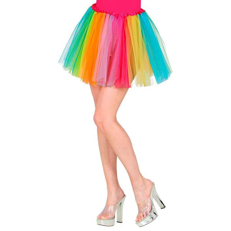 SPÓDNICZKA TUTU WIELOKOLOROWA 40 CM