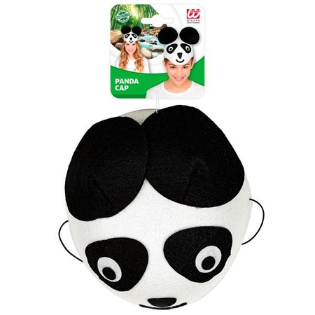 CALOTTA PANDA in feltro