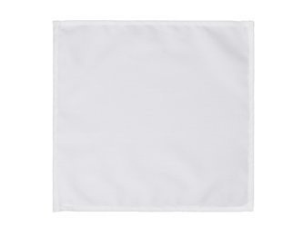 SERWETKI 35x35cm MATERIAŁOWE BIAŁE 25szt